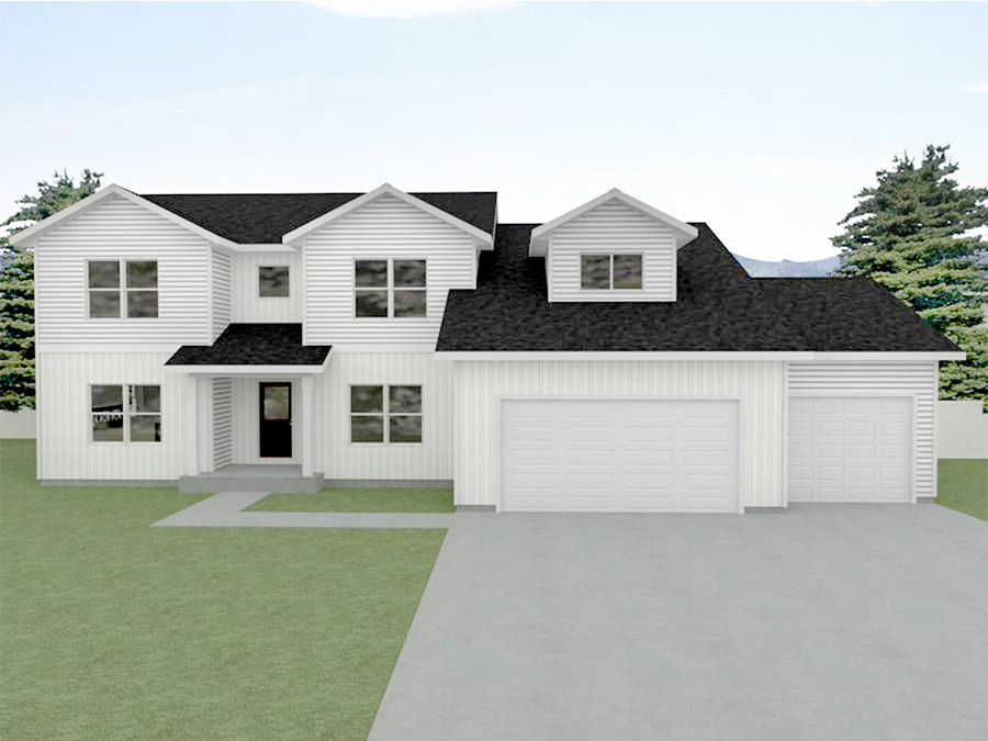 The Morgan, a 4-bed, 2-bath new construction home by Smart Dwellings